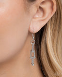 Paparazzi Pep LOCK- Silver Necklace