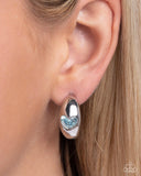 Paparazzin Perfect Point - Blue Hoops Earrings