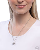 Paparazzi Pet Rabbit- Silver Necklace