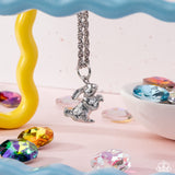 Paparazzi Pet Rabbit- Silver Necklace