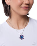 Paparazzi Petaled Pact- Purple Necklace