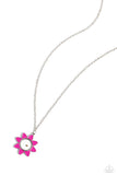 Paparazzi Petals of Inspiration - Pink Mustard Seed Necklace