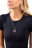 Paparazzi Petals of Inspiration - Pink Mustard Seed Necklace