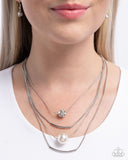 Paparazzi Phenomenal Pearls- White Necklace