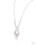 Paparazzi Phenomenal Pizzazz- White Necklace