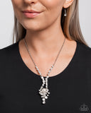 Paparazzi Phenomenal Pizzazz- White Necklace