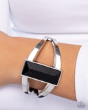 Paparazzi Pick-Me-Up Pizzazz- Black Bracelet