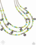 Paparazzi FF APR 24 Piquant Pattern - Green