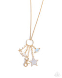 Paparazzin Planetary Pizzazz - Gold Necklace