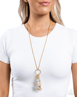 Paparazzin Planetary Pizzazz - Gold Necklace