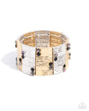 Paparazzi Plated Potential- Black Bracelet
