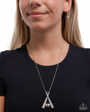 Paparazzi Play Ball!- White Necklace