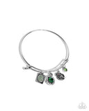 Paparazzi Playful Pageantry- Green Bracelet