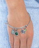 Paparazzi Playful Pageantry- Green Bracelet