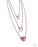 Paparazzi Playfully Panache - Copper Necklace