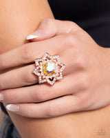 Paparazzi Pleasant Petals - Copper Ring