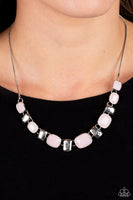 Paparazzi Polished Parade - Pink Necklace