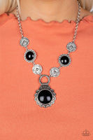 Paparazzi Poppy Persuasion - Black Necklace