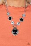 Paparazzi Poppy Persuasion - Black Necklace