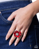Paparazzi Poppy Power- Red Ring