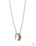 Paparazzi Porcupine Pizzazz- Brown Necklace
