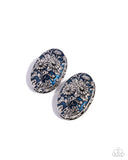 Paparazzi Portrait of Perfection- Blue Earrings