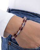 Paparazzi Powerhouse Pattern- Purple Bracelet