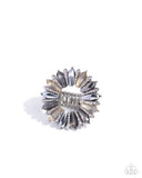 Paparazzi Powerhouse Pedestal- Silver Ring