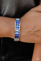 Paparazzi JULY FF Practiced Poise - Blue Bracelet