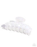 Paparazzi Precise Pearls- White Hair Clip