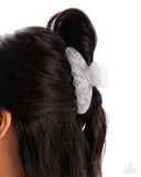 Paparazzi Precise Pearls- White Hair Clip