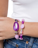 Paparazzi Presidential Paradise- Purple Bracelet