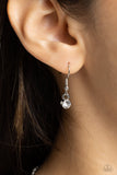 Paparazzi Prima Donna Dazzle - Silver Iridescent Marquise Cut Necklace