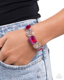 Paparazzi Prismatic Profession- Pink Bracelet