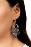 Paparazzi Prismatically Prairie - Multi Teardrop Earrings