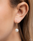 Paparazzi Pronounced Pearls- White Pearls Necklace