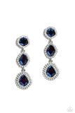 Paparazzi Prove Your ROYALTY - Blue Earrings