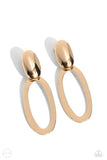 Paparazzi Pull OVAL! - Gold