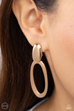 Paparazzi Pull OVAL! - Gold