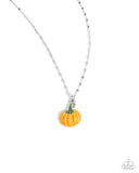 Paparazzi Pumpkin Patch- Orange Necklace