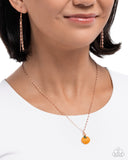 Paparazzi Pumpkin Patch- Copper Necklace
