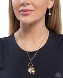 Paparazzi Purely Blessed- Gold Cross Necklace