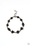 Paparazzi Quarry Quarrel - Black Bracelet