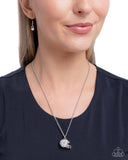 Paparazzi Quarterback Chic- White Necklace