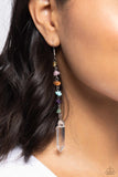 Paparazzi Quartz Qualification- Multi Earrings