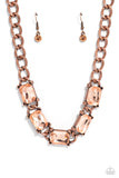 Paparazzi Radiating Review - Copper Necklace