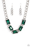 Paparazzi Radiating Review - Green Gems Necklace