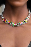 Paparazzi FF JUN Radiating Review - Multi OilSpill Necklace