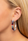 Paparazzi Rainbow Range - Multi Hoops Earrings