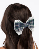 Paparazzi Ready to BOW?- Blue Hair Accessory